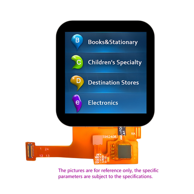 1.54 inch 320x320 vierkant TFT-scherm capacitieve touchscreen MIPI-interface