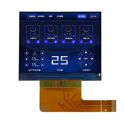 2 inch IPS TFT LCD-schermmmodule 480x360 punten Horizontale MIPI/RGB-interface