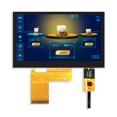 4.3 inch 800x480 punten PCAP TFT Display Capacitive Touchscreen RGB Interface