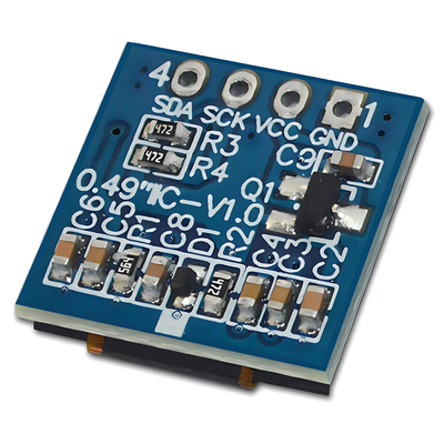 0.49 inch grafisch OLED-scherm met 4 header pin SSD1315 ondersteunt I2C-interface
