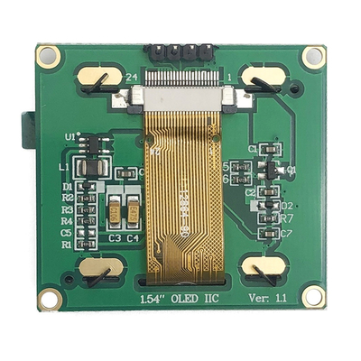 1.54-inch I2C Interface SSD1309 Grafisch OLED-scherm met actief gebied 35.06 x 17.52 mm Resolutie 128x64