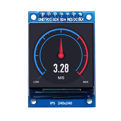 1.3" 1,33 inch TFT LCD Display 240x240 pixels SPI Serial Peripheral Interface Driver