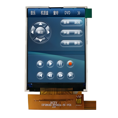 2,8 inch TFT LCD-scherm Fabrikant China 240x320 Dots TN SPI seriële interface
