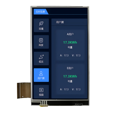 4 inch TFT-LCD-touchscreen China Fabriekslevering RGB-interface