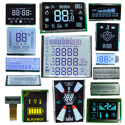 Gepersonaliseerd LCD-scherm met een segment Gepersonaliseerd monochroom TN HTN STN FSTN LCD-scherm