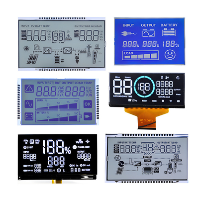 Custom 7 Segment LCD Panel Touch Screen LCD Display Fabrikant