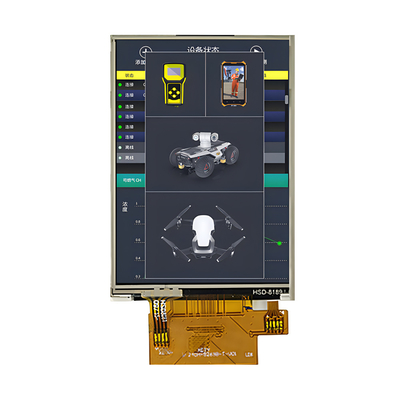 2.4-inch Hoge helderheid 800nits IPS TFT Display 240x320 Dot Matrix Module