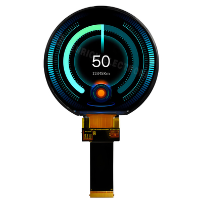 OEM 3.6 inch Ronde TFT LCD Display Module Met 544 * 506 Resolutie RGB Interface