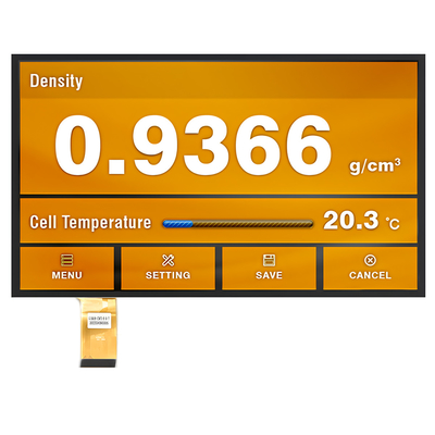 OCA Capacitive PCAP 13,3-inch TFT LCD-module HD 1920x1080 Dot EDP 30 pin interface