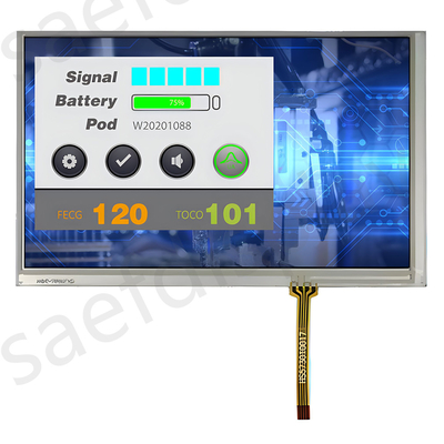 7 inch TFT LCD-scherm Innolux AT070TN83 800x480 Dots 40 Pins RGB-interface met RTP