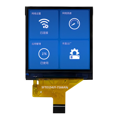 SPI-interface 1,54 inch TFT-scherm 240x240 punten 10 pin ZIF-verbinding