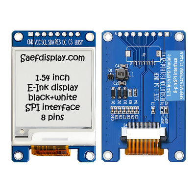 SPI E-Ink Display 1,5 inch Zwart en Wit 152x152 Punten 1,54" E-Paper Display