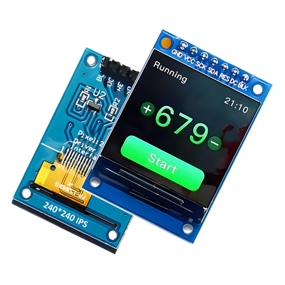 SPI Serial Interface 1,3-inch IPS TFT LCD 240x240 Dot met 7 koppen
