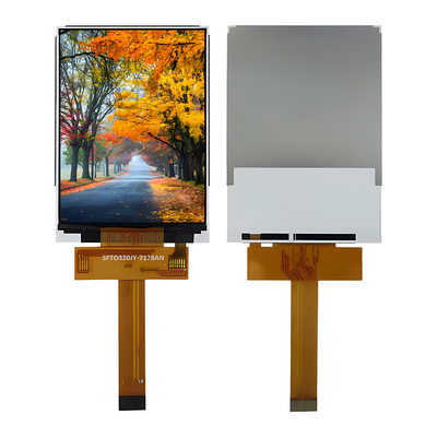 3.2 inch SPI TFT LCD-scherm 240*320 pixels ZIF FPC 18 pin ST7789V/ILI9341 Driver IC
