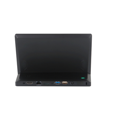 8 inch 1280x800 Android 11 Touch Screen Monitor L-vormig met HDMI RJ45-poort