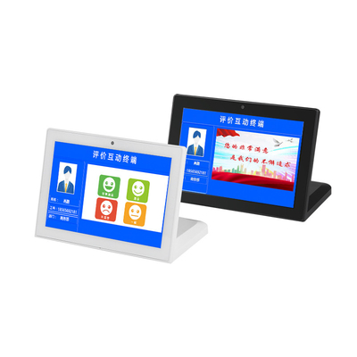 8 inch 1280x800 Android 11 Touch Screen Monitor L-vormig met HDMI RJ45-poort