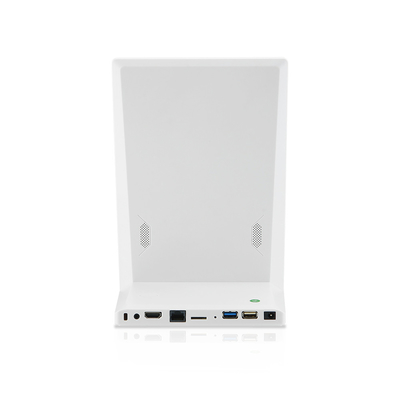 Multifunctionele L-vormige 10,1 inch Portret Android touchscreen met RJ45 POE en HDMI