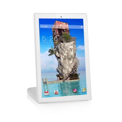 Multifunctionele L-vormige 10,1 inch Portret Android touchscreen met RJ45 POE en HDMI