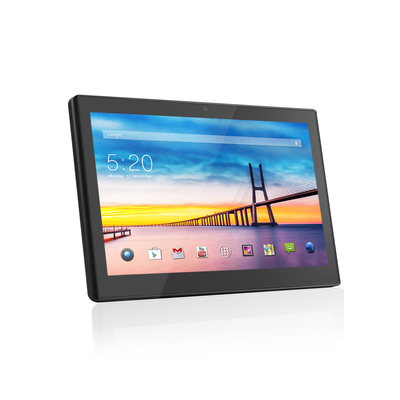 10.1-inch Wand Tablet Monitor Met 1280x800 IPS Scherm POE RJ45 Android OS WIFI