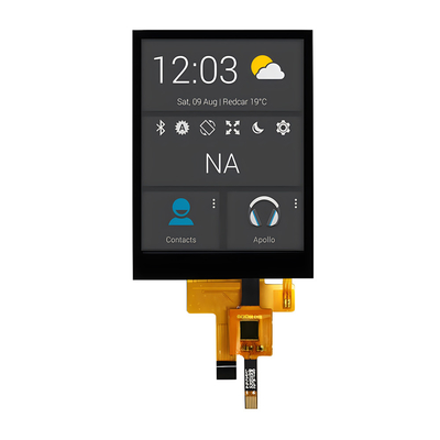 2.8 inch IPS TFT-display met optische binding 400nits SPI IIC-interface