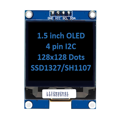 1.5 inch OLED module - 128x128 Monochroom Wit & Blauw voor IoT