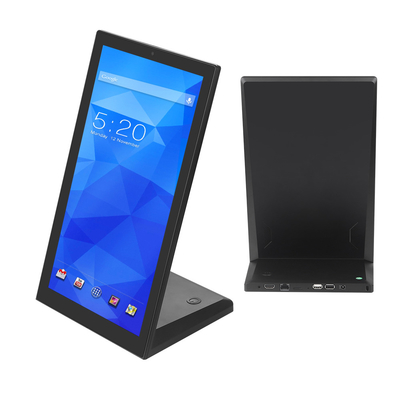L-vormig portret 14 inch Android touchscreen display met wifi POE RJ45-poort