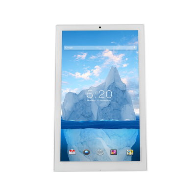 L-vormig portret 14 inch Android touchscreen display met wifi POE RJ45-poort