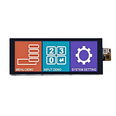 Hoge helderheid 800nits 6,86 inch IPS TFT LCD-scherm 1280*480 punten MIPI-interface met CTP