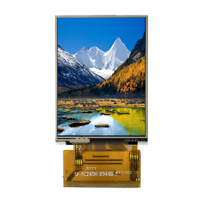 TFT-LCD-scherm 2,4" 240x320 inch QVGA MCU/RGB-interface met resistief aanraakscherm