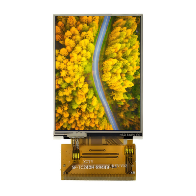 TFT-LCD-scherm 2,4" 240x320 inch QVGA MCU/RGB-interface met resistief aanraakscherm