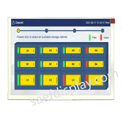 5.7-inch TFT IPS Display Module met 640x480 resolutie, 5000 Nits Helderheid en RGB-interface