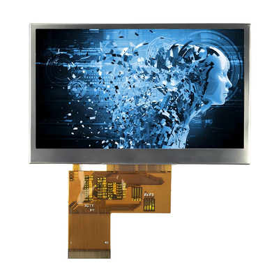 4.3-inch Hoge helderheid 1000nits TFT LCD-module 480x272 Resolutie En optioneel touchscreen