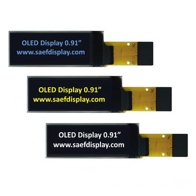 0.91-inch OLED-scherm - 128X32 resolutie, laag vermogen, SPI-interface voor IoT-apparaten, beste prijs USA