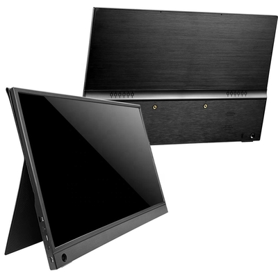 13.3 inch touchscreen draagbare monitor, USB C draagbare gaming monitor met desktop stand voor laptop computer telefoon Tweede/uitbreiding scherm