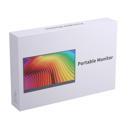 Draagbare monitor voor laptop 13,3 inch,FHD 1080P USB C Travel Monitor Extern voor computer, tweede scherm met kickstand