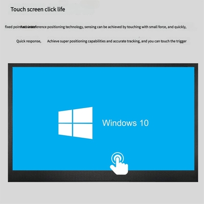 15.6-inch Industrial-Grade Metal Touchscreen Display Full HD 1920x1080 IPS-paneel met 10-punts capacitieve aanraking