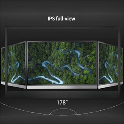 15.6 inch HDMI LCD Portable Monitor HD Resolution 1920*1080 dots voor Industrial Control Security Surveillance
