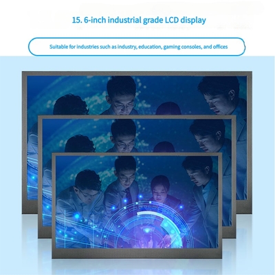 15.6 inch HDMI LCD Portable Monitor HD Resolution 1920*1080 dots voor Industrial Control Security Surveillance