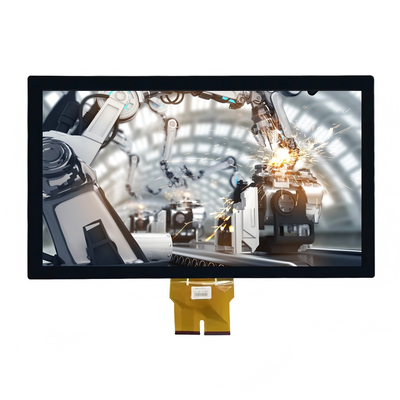 23.8" TFT-LCD-scherm van industriële kwaliteit FHD 1080p 0-50°C LVDS RoHS/REACH met PCAP-resolutie 1920×1080 pixels RGB-strook