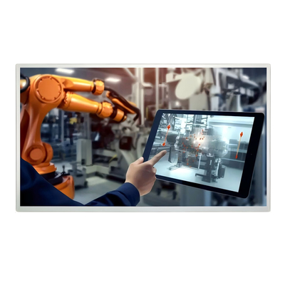 15,6" FHD Industriële TFT-scherm Breed Temperatuurbereik RoHS-conform Voor Europa VS Markten 500 cd/m2 Capacitief Aanraakscherm