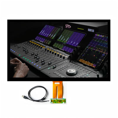 21.5-inch High-Brightness FHD TFT-scherm met PCAP-touch, 1000 Nits, LVDS-invoer, industriële panel