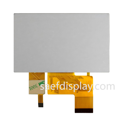 SFTO430HD-7338A-CT 4.3 "Industrial TFT LCD. IPS 480×272 RGB 24-bit capacitieve aanraking -30°C tot +80°C