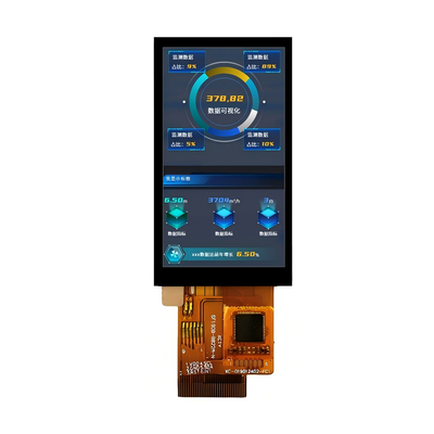 1.9" IPS TFT LCD Scherm | 176x320 SPI/Parallel Interface | ST7789P3 Driver | -20℃~70℃ Industrieel