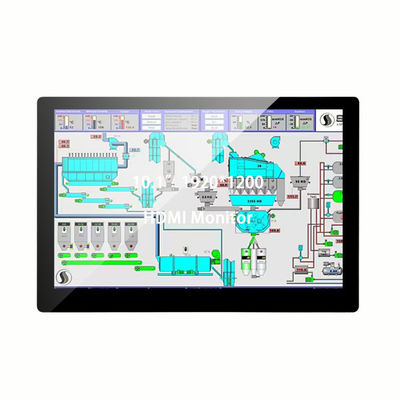 10.1-inch 1920×1200 HD Touch Monitor. 10-punts Touch, Plastic Housing & Multi-interface (DC12V/VGA/HDMI/AV/USB/BNC)