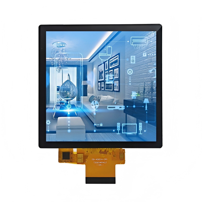 4" Vierkante Industriële TFT LCD (720x720) met PCAP Touch, -20°C~70°C Werking, RGB Interface | SFTO400XC-7013ACT