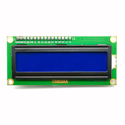 16x2 1602 Karakterlcd Parallelle 5V Kleine Alfanumeriek met 8 bits van Vertonings Blauwe Mpu