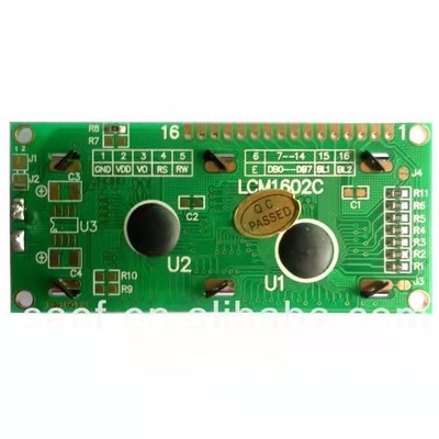 16x2 1602 Karakterlcd Parallelle 5V Kleine Alfanumeriek met 8 bits van Vertonings Blauwe Mpu