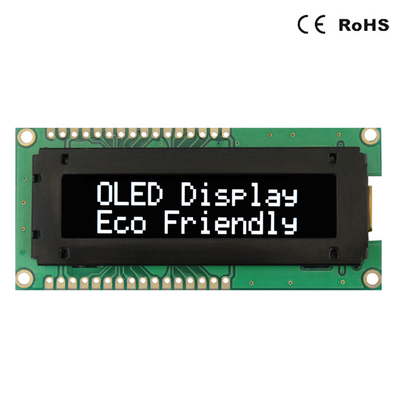 De Module Blauwgroene Witte Rode Kleur van de karakter16x2 OLED Vertoning