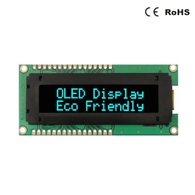De Module Blauwgroene Witte Rode Kleur van de karakter16x2 OLED Vertoning