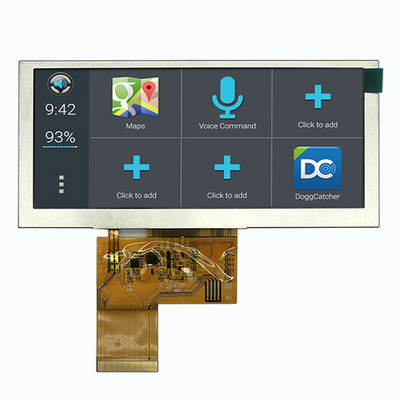 800x320 bartype het Scherm van TFT LCD 4,6 Duim met de Capacitieve Aanraking van PCAP